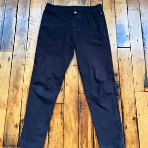 Lululemon Men’s 31 (Fits 32x28) Commission Pant Slim Warpstreme M5522S Black